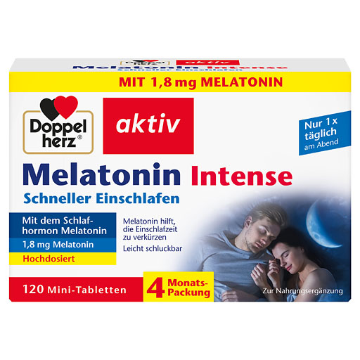 DOPPELHERZ Melatonin Tabletten