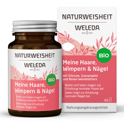 WELEDA Naturweisheit Meine Haare Wimpern&N&auml;gel Kps