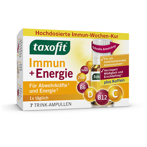 TAXOFIT Immun & Energie Trinkampullen