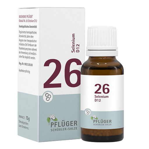 BIOCHEMIE Pfl&uuml;ger 26 Selenium D 12 Globuli