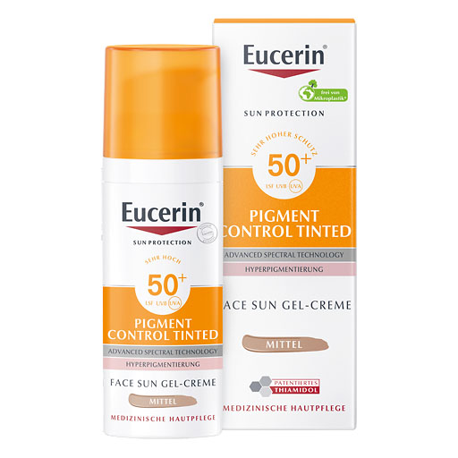 EUCERIN Sun Fluid Pigment Control mittel LSF 50+
