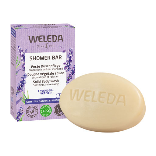 WELEDA feste Duschpflege Lavender+Vetiver
