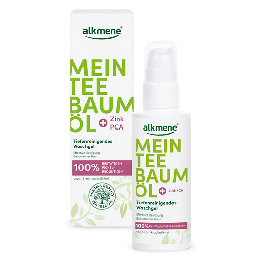 ALKMENE Mein Teebaum&ouml;l tiefenreinigendes Waschgel