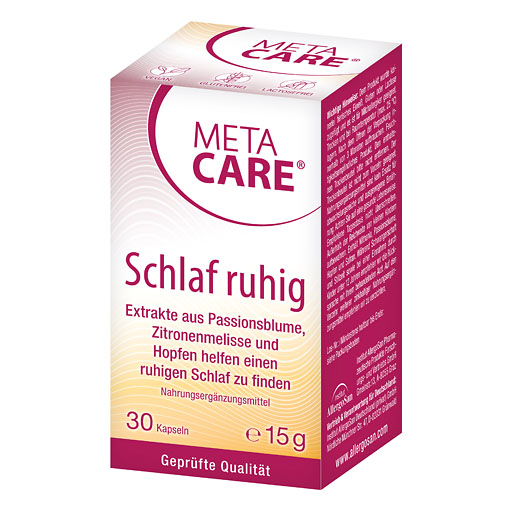 META-CARE Schlaf ruhig Kapseln
