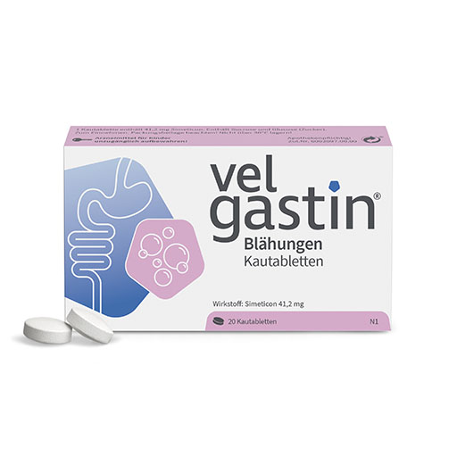 VELGASTIN Bl&auml;hungen Kautabletten