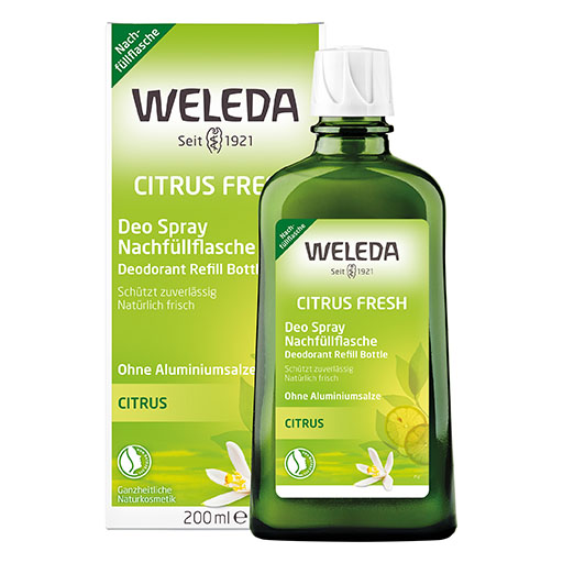 WELEDA Citrus Fresh Deo Spray Nachf&uuml;llflasche