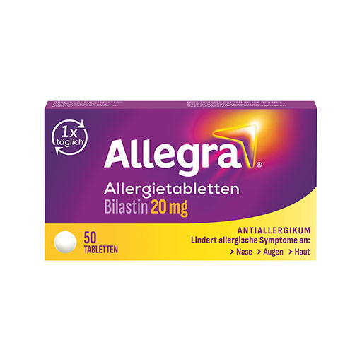 ALLEGRA Allergietabletten 20 mg Tabletten