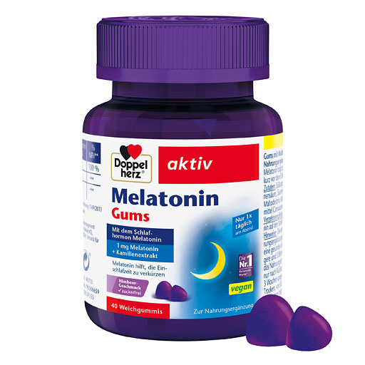 DOPPELHERZ Melatonin Gums