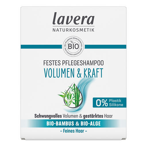 LAVERA festes Pflegeshampoo Volumen & Kraft