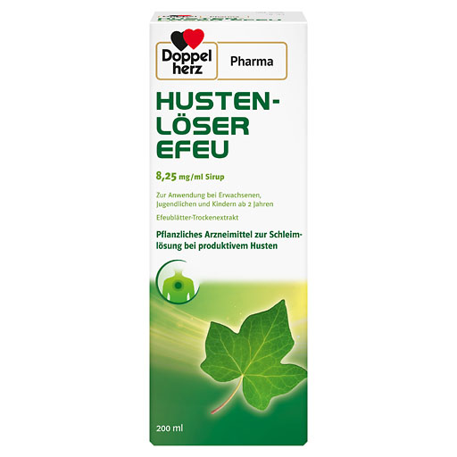 HUSTENL&Ouml;SER EFEU DoppelherzPharma 8,25 mg/ml Sirup