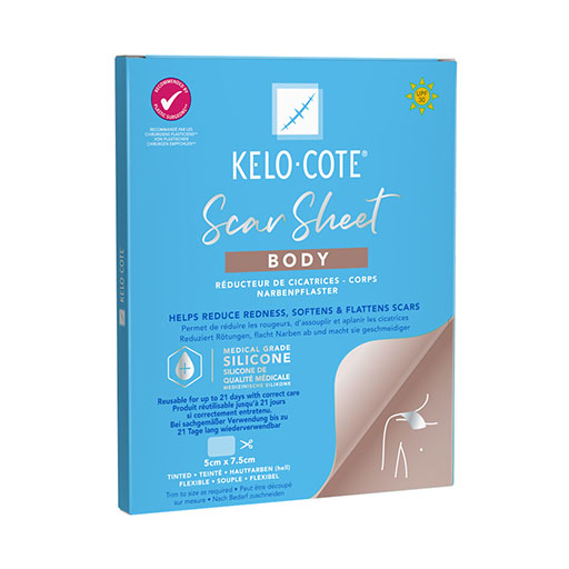 KELO-COTE Silikon-Narbenpflaster K&ouml;rper