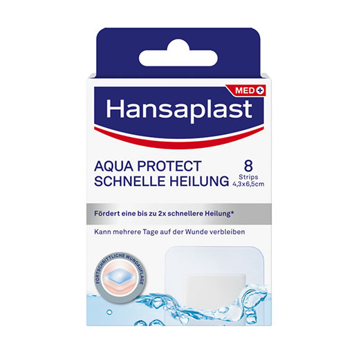 HANSAPLAST Aqua Protect Pflaster schnelle Heilung