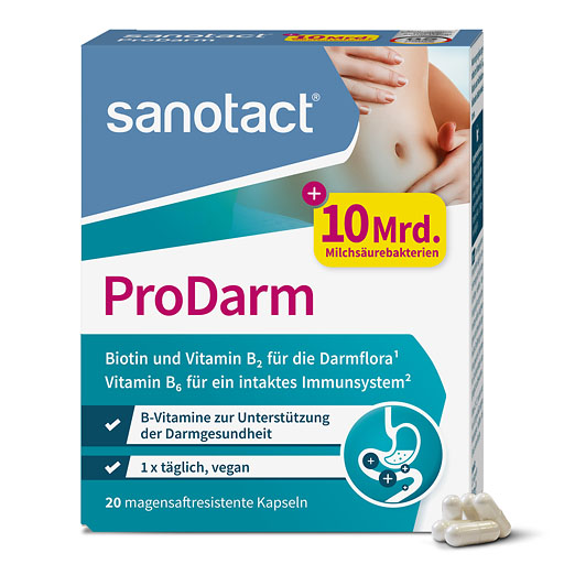 SANOTACT ProDarm magensaftresistente Hartkapseln