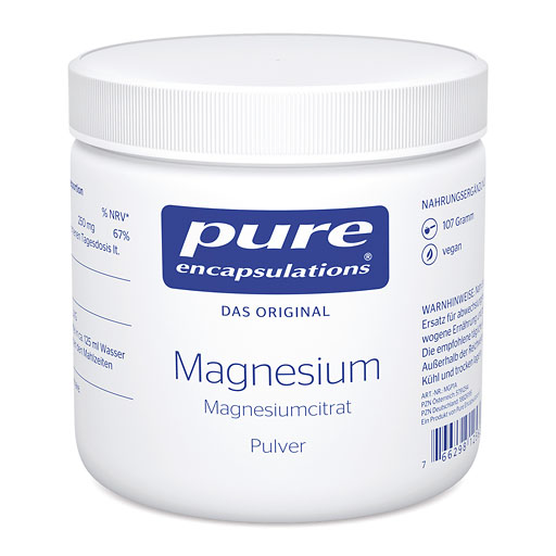 PURE ENCAPSULATIONS Magnesium Magn.Citrat Pulver