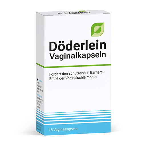 D&Ouml;DERLEIN Vaginalkapseln mit Milchs&auml;urebakterien