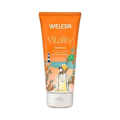 WELEDA Vitality Shower Cream Sanddorn