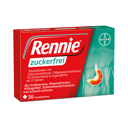 RENNIE zuckerfrei Kautabletten