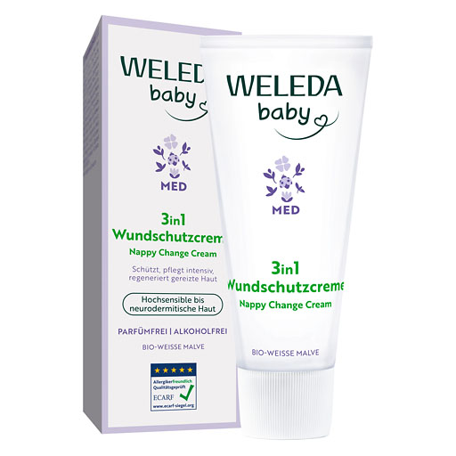 WELEDA 3in1 Wundschutzcreme wei&szlig;e Malve