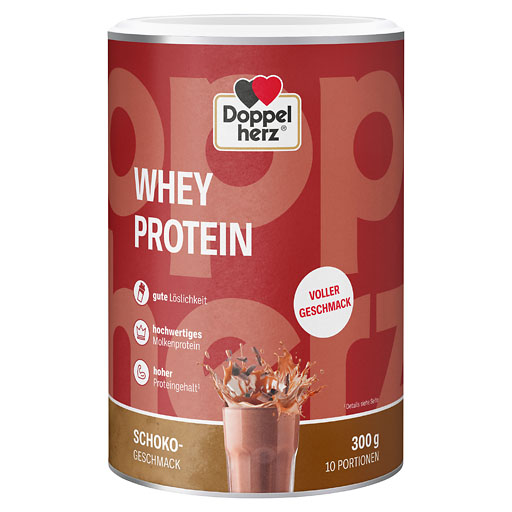 DOPPELHERZ Whey Protein Schoko-Geschmack Pulver