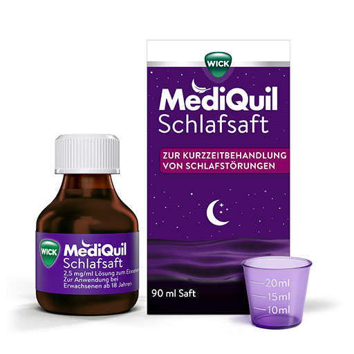 WICK MediQuil Schlafsaft 2,5 mg/ml Lsg.z.Einnehmen