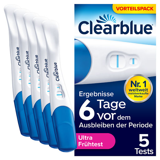 CLEARBLUE Schwangerschaftstest fr&uuml;he Erkennung