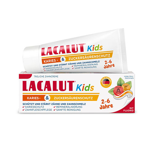 LACALUT Kids Karies & Zuckers&auml;urenschutz 2-6 Jahre