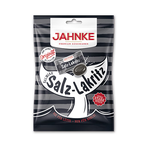 JAHNKE Salmiak Salz Lakritz Bonbons